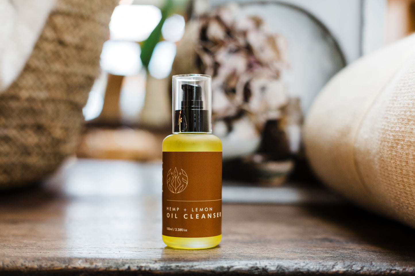 HEMP AND LEMON OIL CLEANSER 100ML